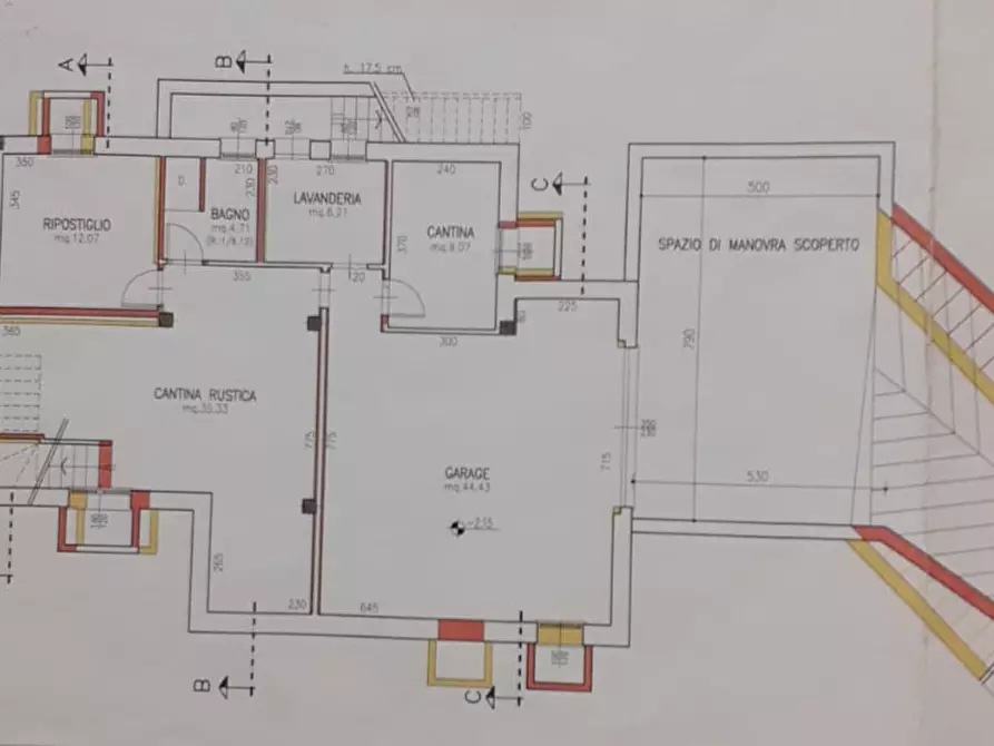 Immagine 4 di Casa bifamiliare in vendita  in Via Settecrociari a Cesena