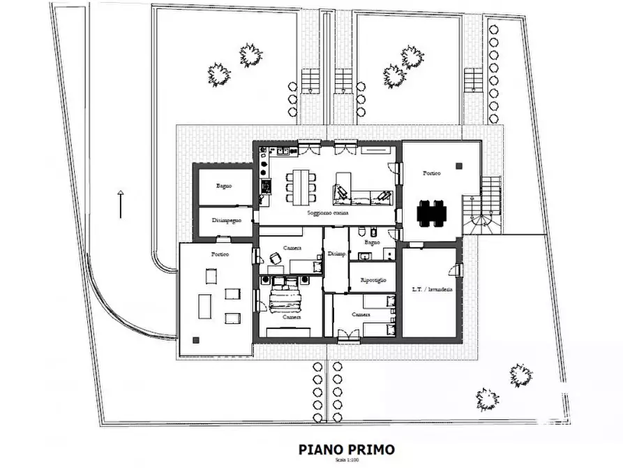 Immagine 9 di Appartamento in vendita  in via vitellino a Castiglione Del Lago