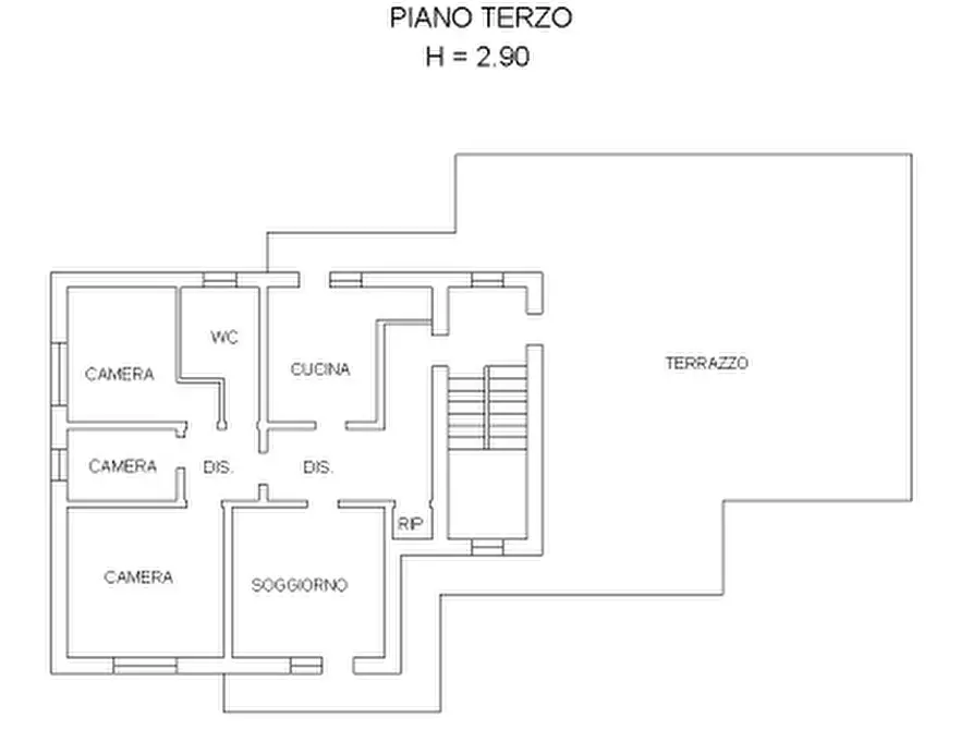 Immagine 13 di Appartamento in vendita  in Via Pietro Maroncelli, 12 a Pordenone