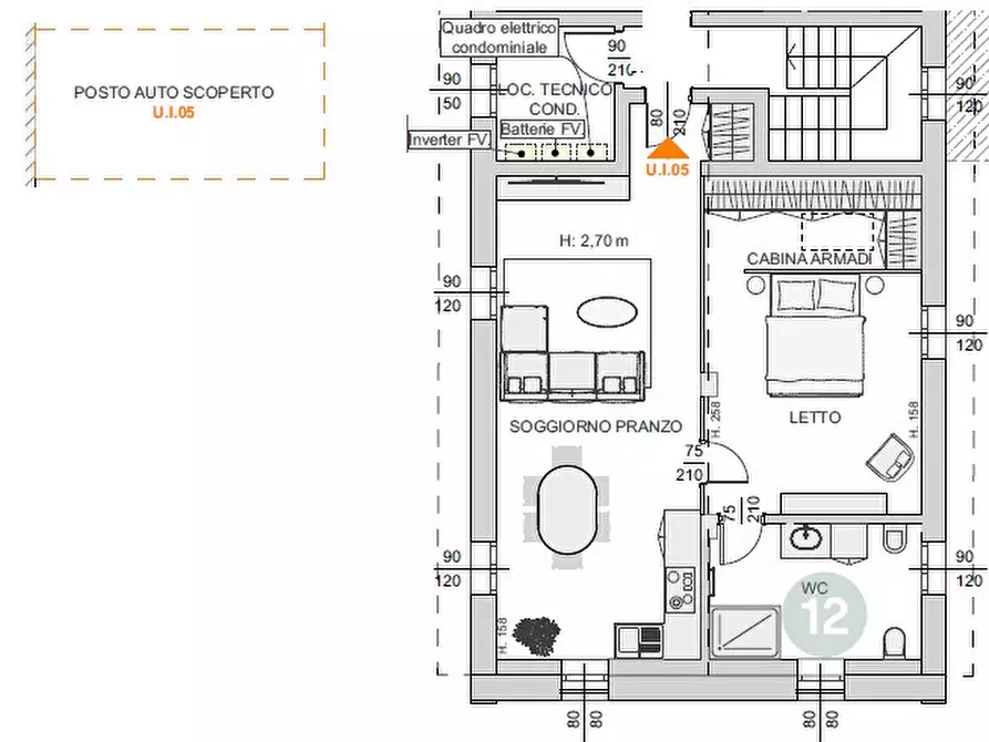 Immagine 2 di Appartamento in vendita  in Via dei Martiri a Rio Saliceto