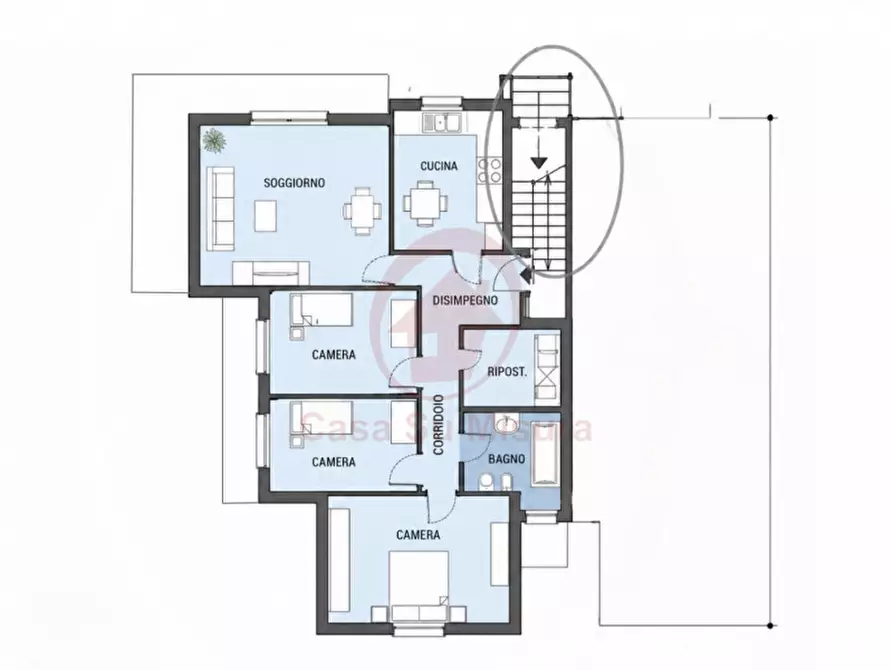 Immagine 1 di Casa bifamiliare in vendita  in Via Giotto a Cadoneghe