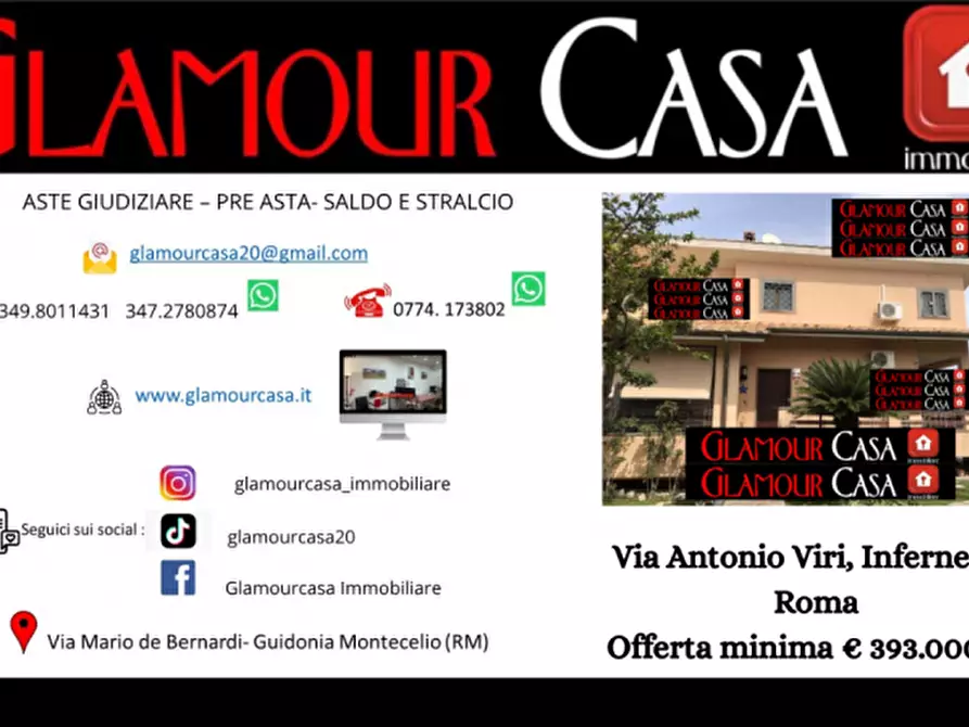Immagine 1 di Villa in vendita  in Via Antonio Viri a Roma