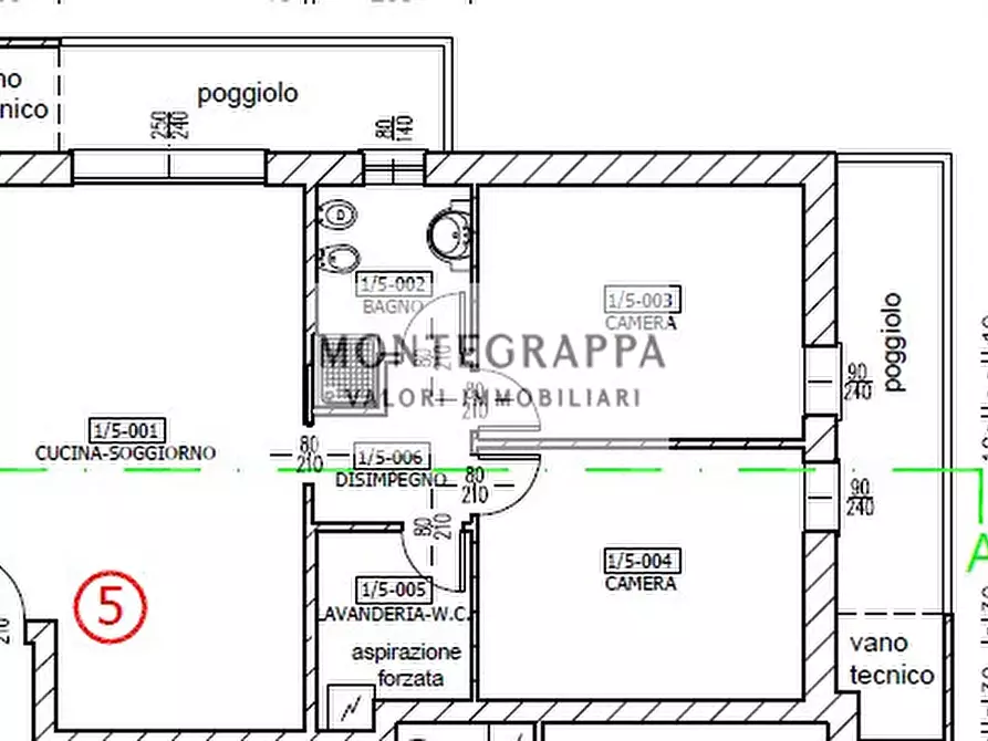 Immagine 14 di Appartamento in vendita  in Via Ottone Brentari a Rossano Veneto