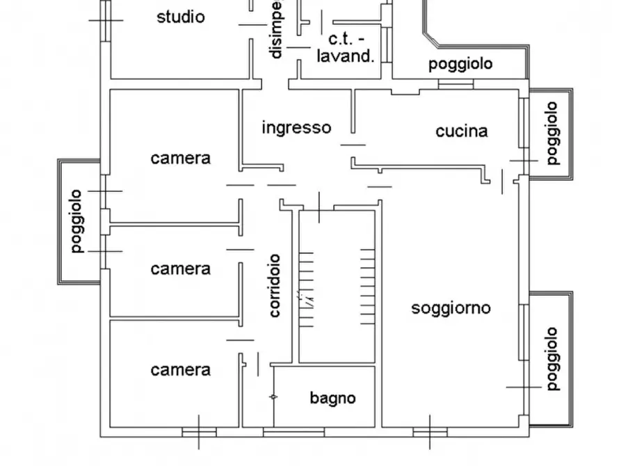Immagine 27 di Appartamento in vendita  in Via Luigi Pirandello a Vicenza