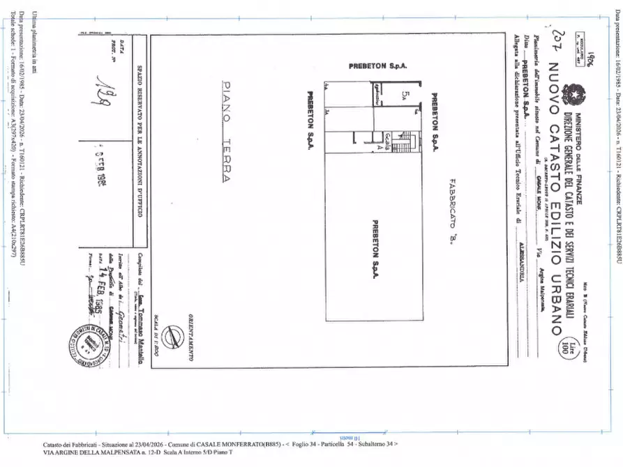 Immagine 18 di Appartamento in vendita  in Via Argine Malpensata 12/d a Casale Monferrato