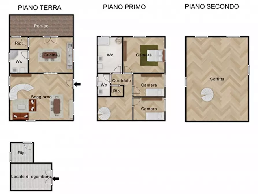 Immagine 53 di Villa in vendita  in lungomare cristoforo colombo a Carini