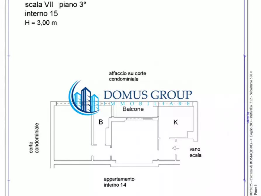 Immagine 12 di Appartamento in vendita  in Via Cassia a Roma