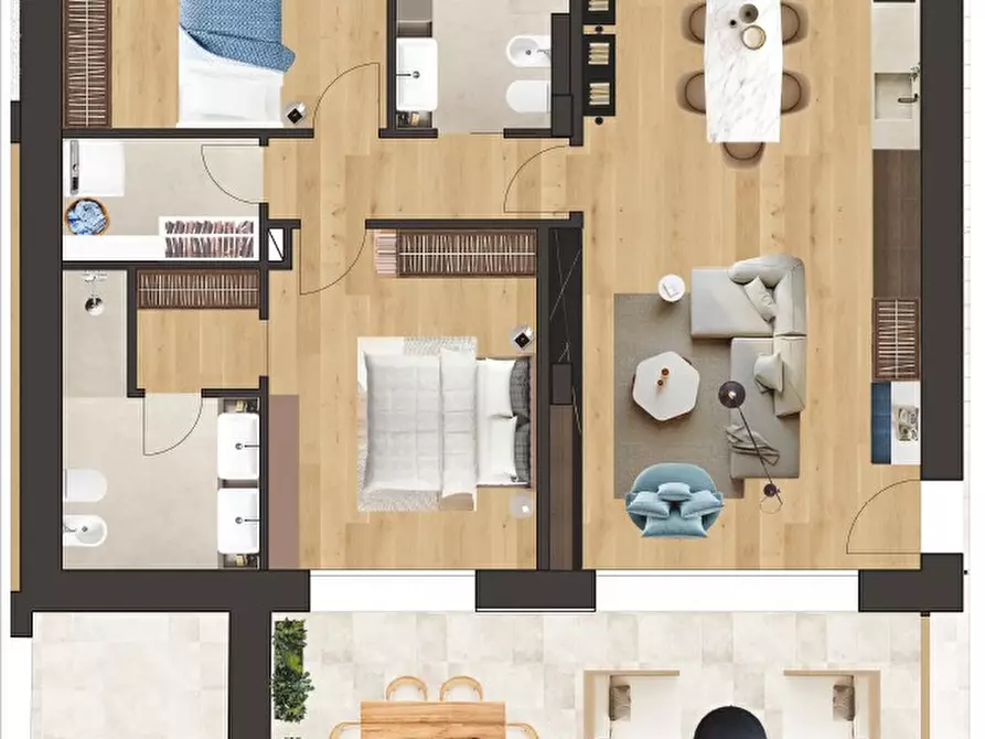 Immagine 11 di Appartamento in vendita  in Via Lago Lucone a Polpenazze Del Garda