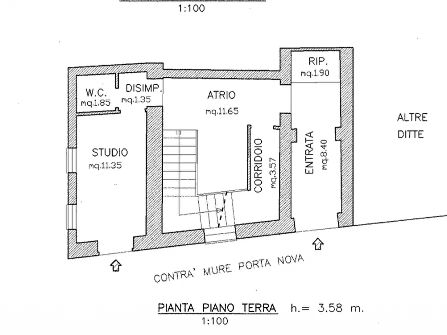 Immagine 21 di Appartamento in vendita  in Contra' Mure Porta Nova a Vicenza