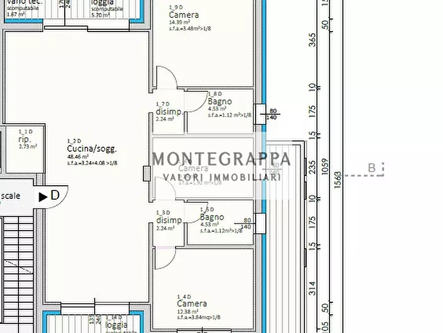 Immagine 6 di Appartamento in vendita  in VIA DON SANTE MIOTTO a Rossano Veneto