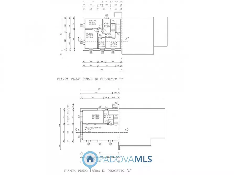 Immagine 6 di Casa bifamiliare in vendita  in Via Podrecca, 29 a Abano Terme
