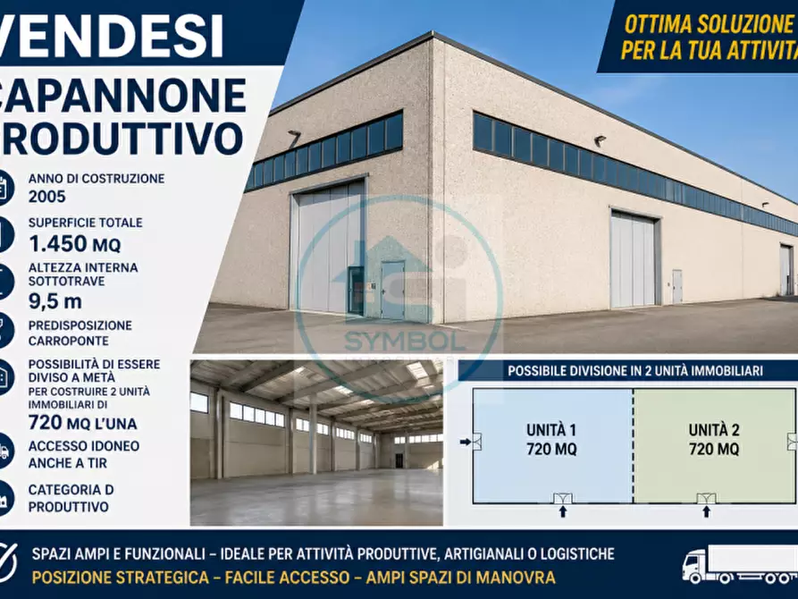 Immagine 1 di Capannone industriale in vendita  in Via Noalese a Noale