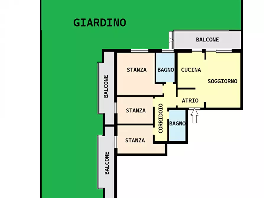 Immagine 15 di Appartamento in vendita  in Rione Göller - Göllersiedlung a Bronzolo .Branzoll.