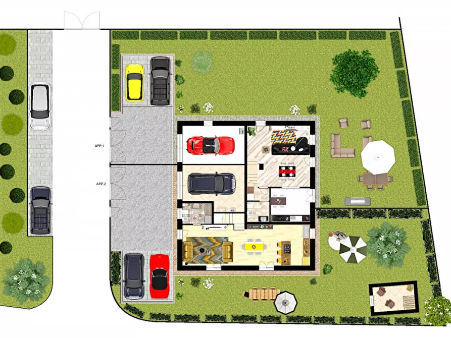 Immagine 5 di Casa bifamiliare in vendita  in Via Ernesto e Fioravante Alvisi a Anzola Dell'emilia