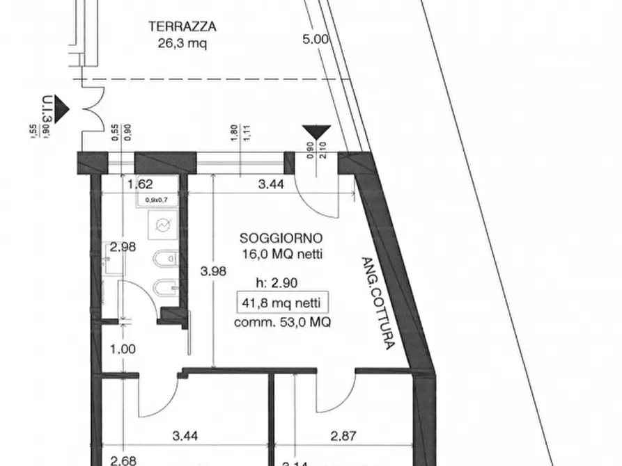 Immagine 5 di Appartamento in vendita  in Strada di Borgheria a Pesaro