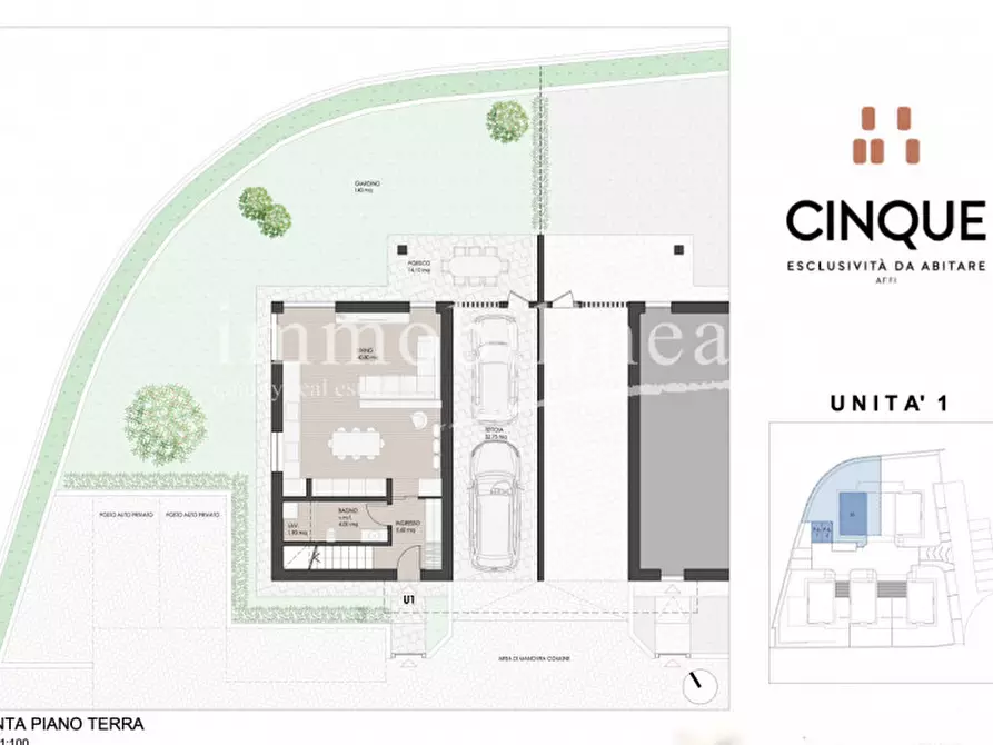 Immagine 21 di Villa in vendita  in via danzie a Affi