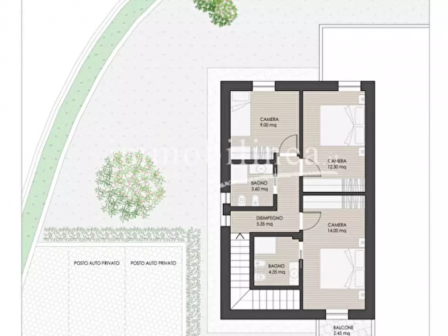 Immagine 22 di Villa in vendita  in via danzie a Affi