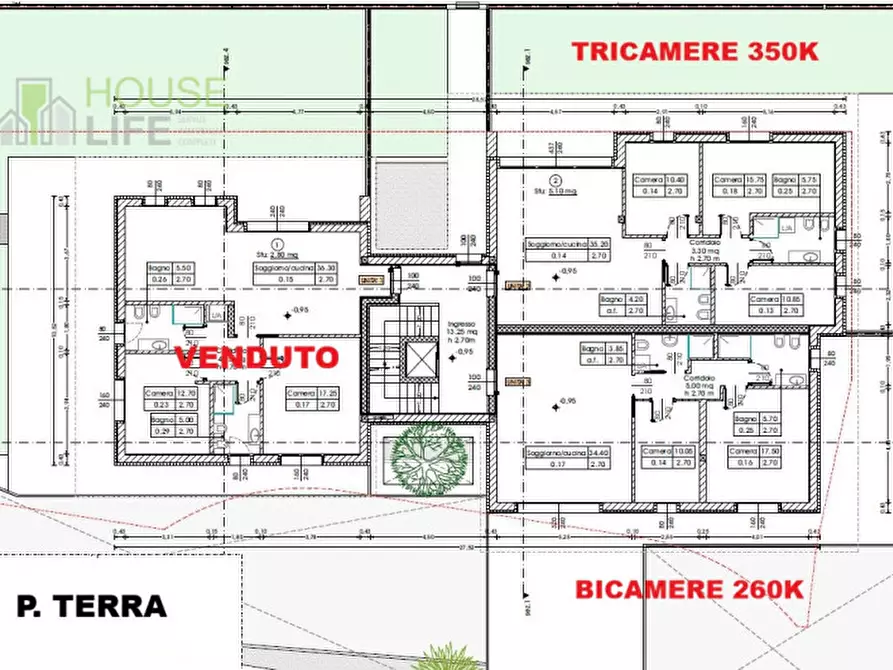 Immagine 11 di Appartamento in vendita  in Via Valdastico Thiene a Thiene