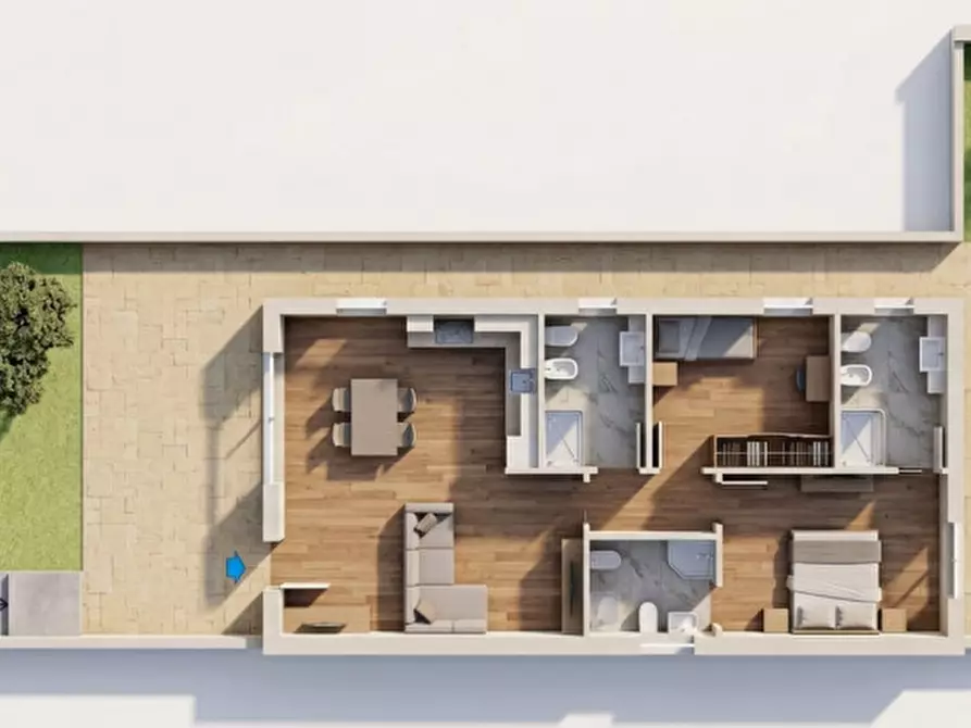 Immagine 15 di Appartamento in vendita  in via alessandro maggini 190 a Ancona
