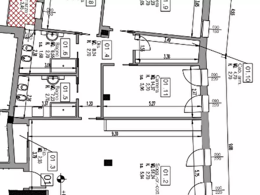 Immagine 2 di Appartamento in vendita  a Padova