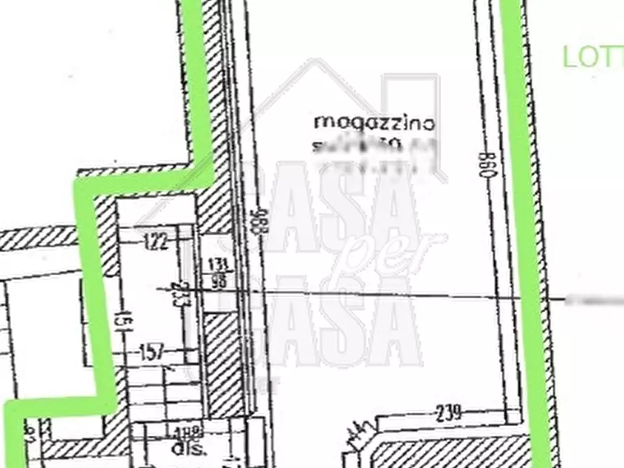 Immagine 2 di Magazzino in vendita  in Via Roma a Monselice