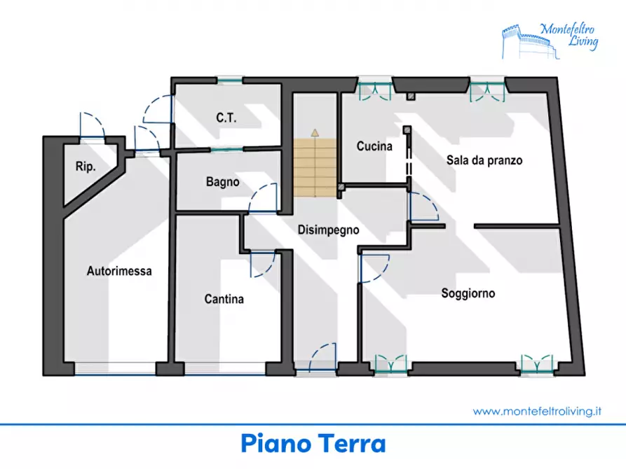 Immagine 38 di Casa indipendente in vendita  in Viale Vincenzo Lanciarini a Sant'angelo In Vado