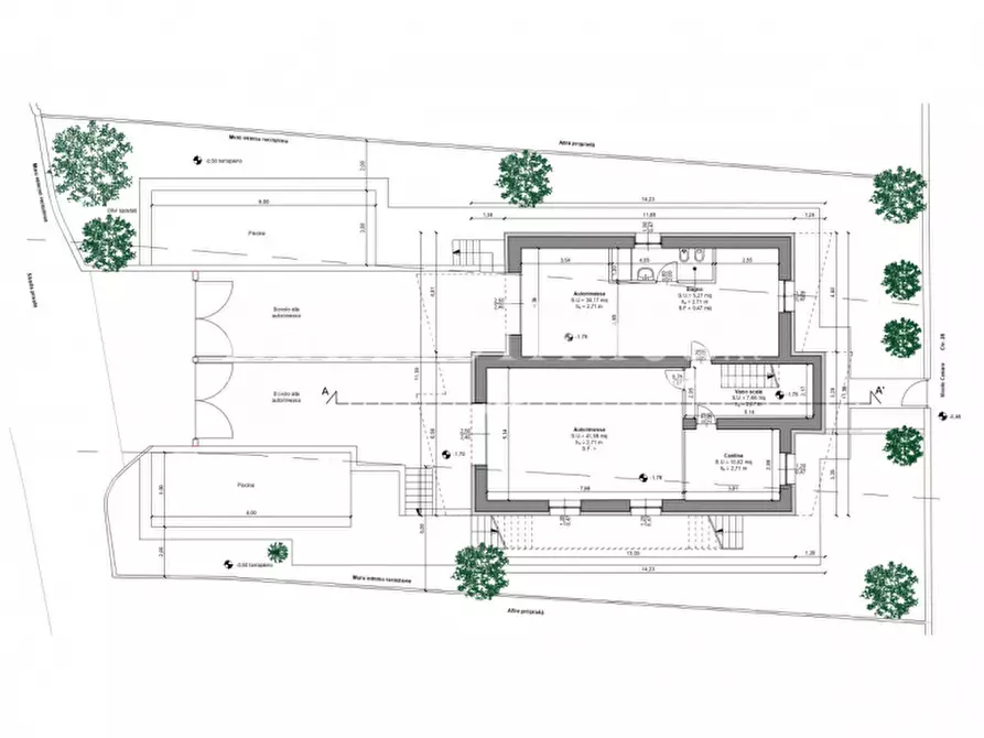 Immagine 20 di Casa bifamiliare in vendita  in VICOLO CASARA n. 12 Piano T a Lazise