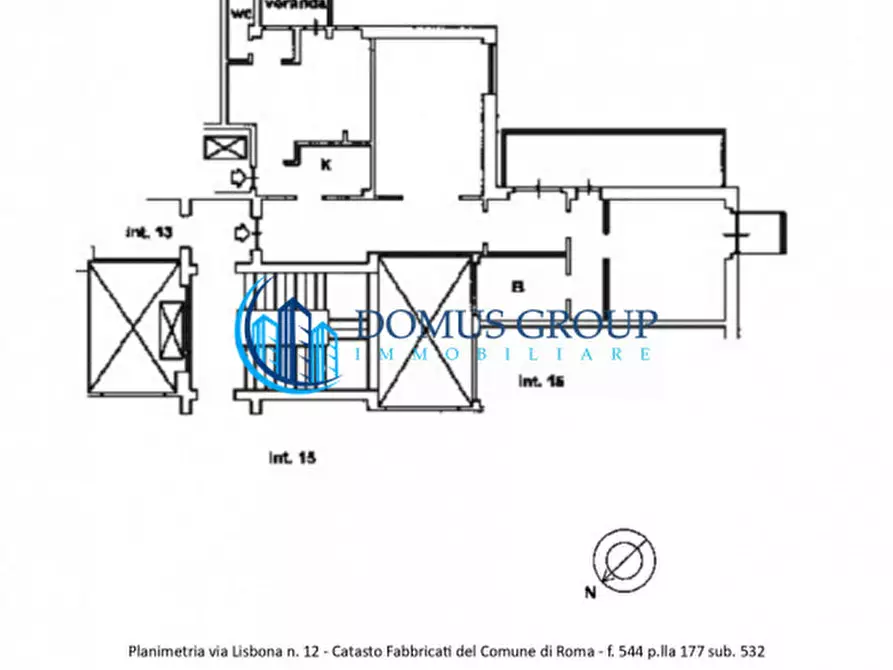 Immagine 20 di Appartamento in vendita  in Via Lisbona a Roma