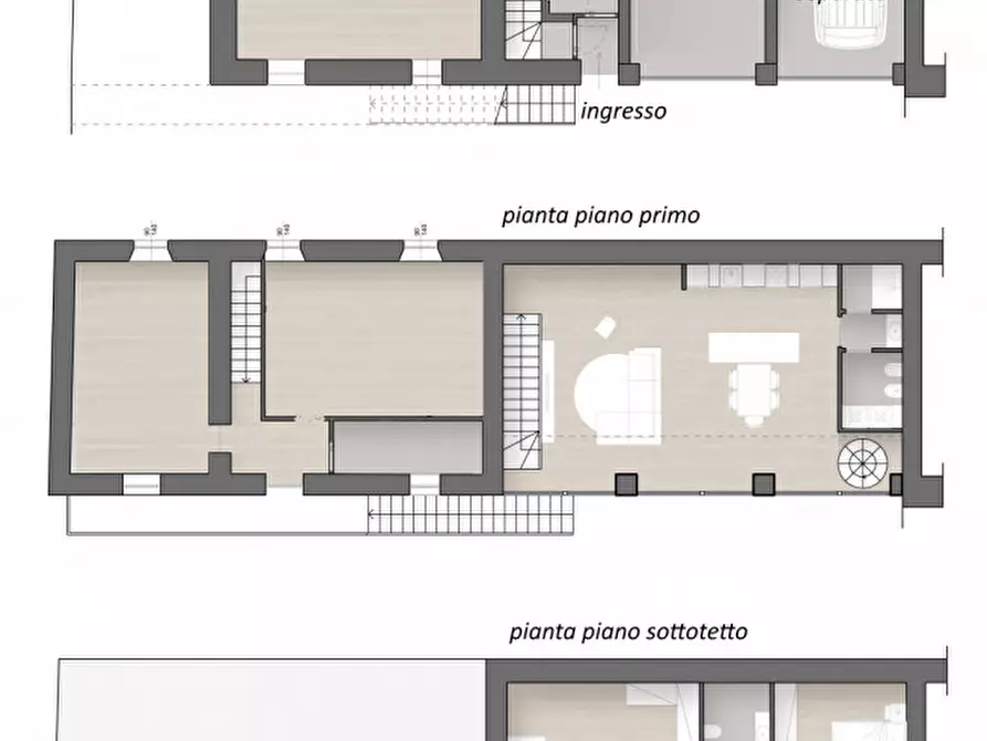 Immagine 2 di Appartamento in vendita  in Via Alessandro Manzoni 11 a Treviolo