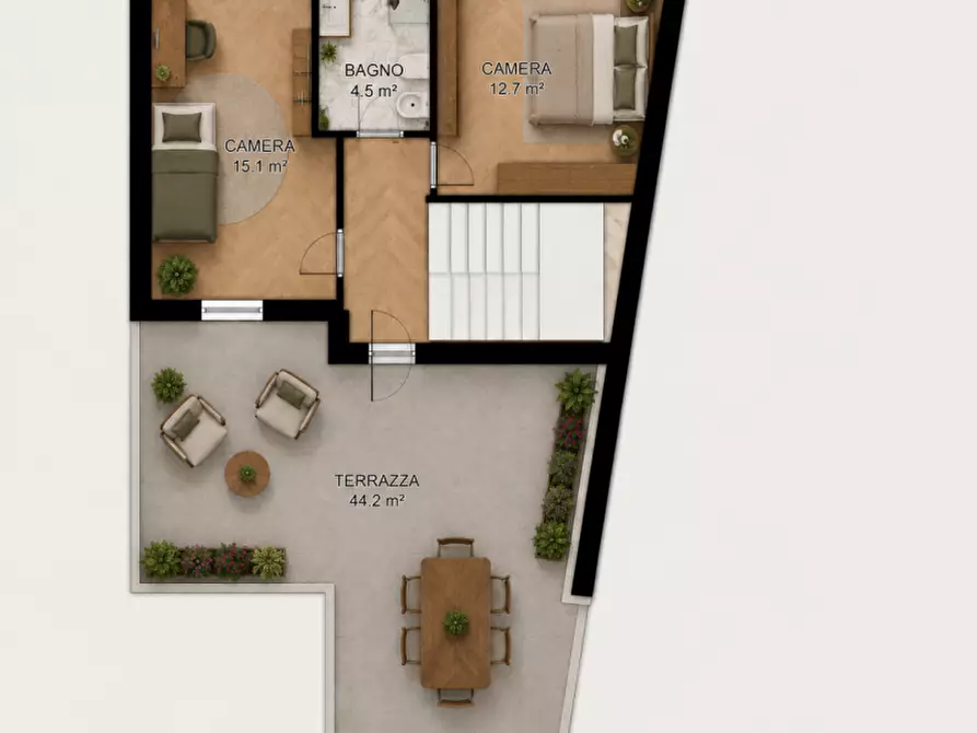 Immagine 17 di Casa indipendente in vendita  in Via Tiberio Deciani 52 a Udine