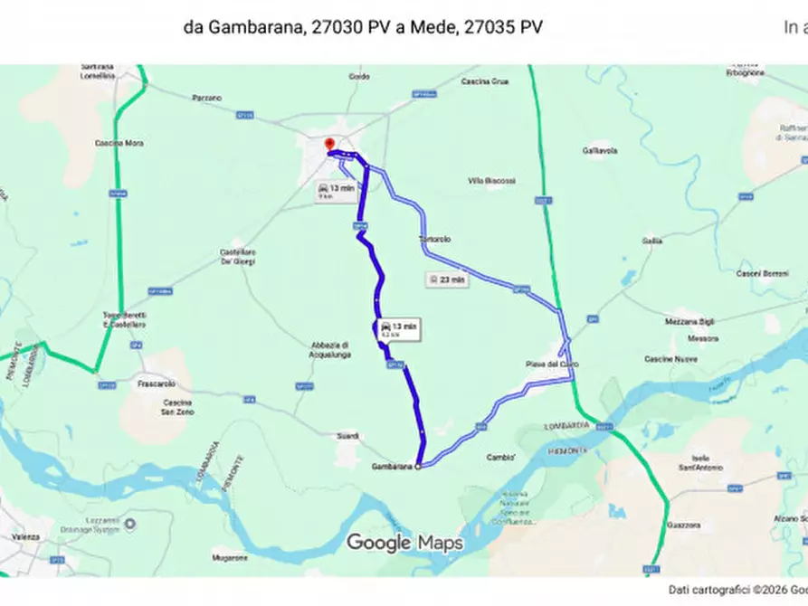 Immagine 28 di Appartamento in vendita  in via Giuseppe Garibaldi n° 19 a Mede