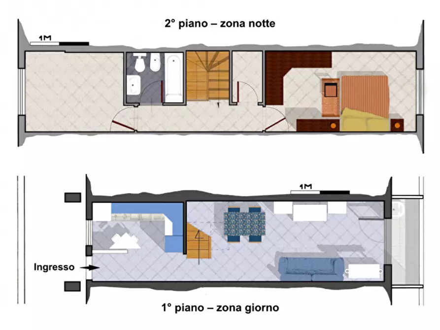 Immagine 1 di Appartamento in vendita  in Via Tanaro, 9 a Cecina