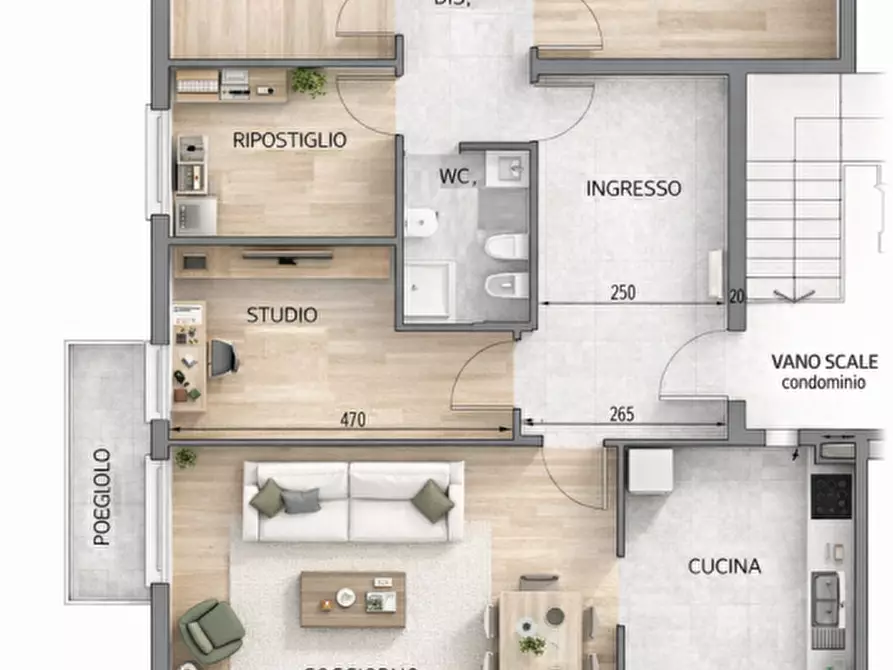 Immagine 56 di Appartamento in vendita  in Via Torino a Padova