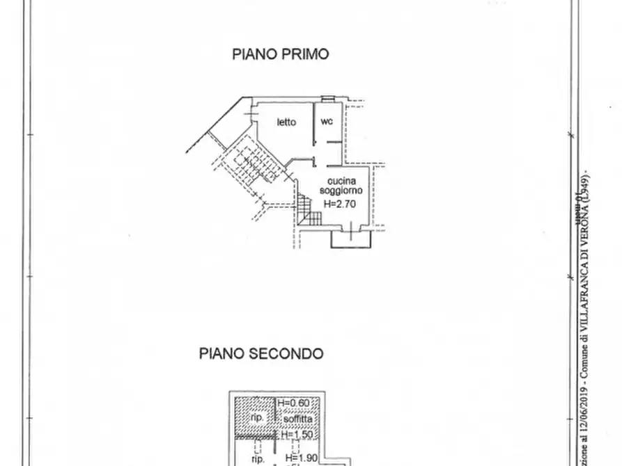 Immagine 2 di Appartamento in vendita  in via Piave a Villafranca Di Verona