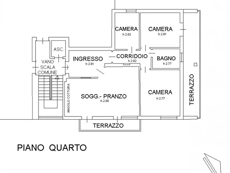 Immagine 37 di Appartamento in vendita  in Via Girolamo Forabosco a Padova