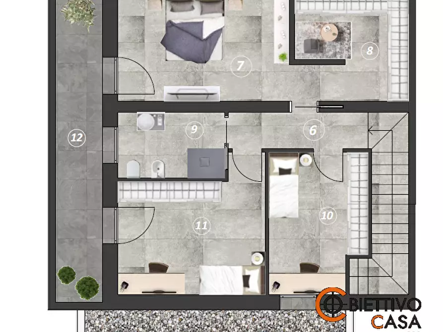 Immagine 25 di Casa quadrifamiliare in vendita  in Via Carlo Goldoni a Massanzago