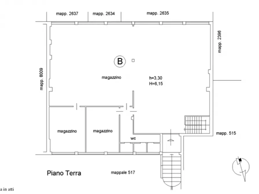 Immagine 41 di Magazzino in vendita  in Corso Camillo Benso Conte di Cavour 64 a Trino Vercellese