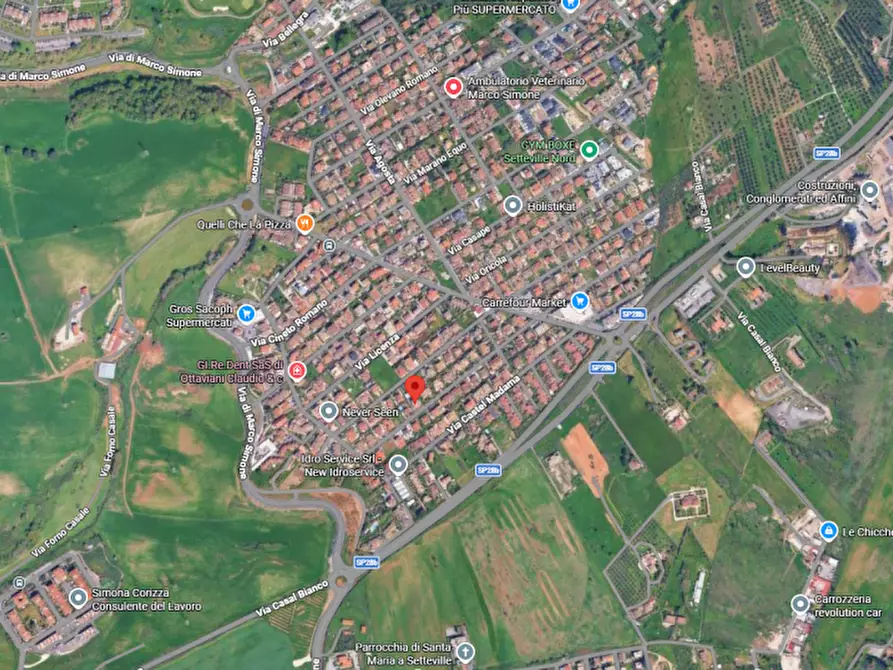 Immagine 2 di Villetta a schiera in vendita  in Via Vicovaro a Guidonia Montecelio
