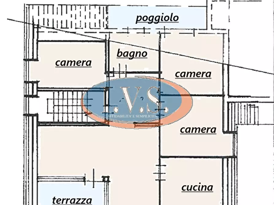 Immagine 14 di Appartamento in vendita  in via roma 2 a Montegaldella