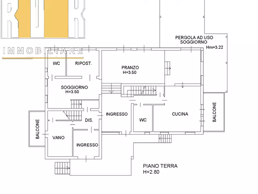 Immagine 9 di Villa in vendita  in via Montanara a Abano Terme