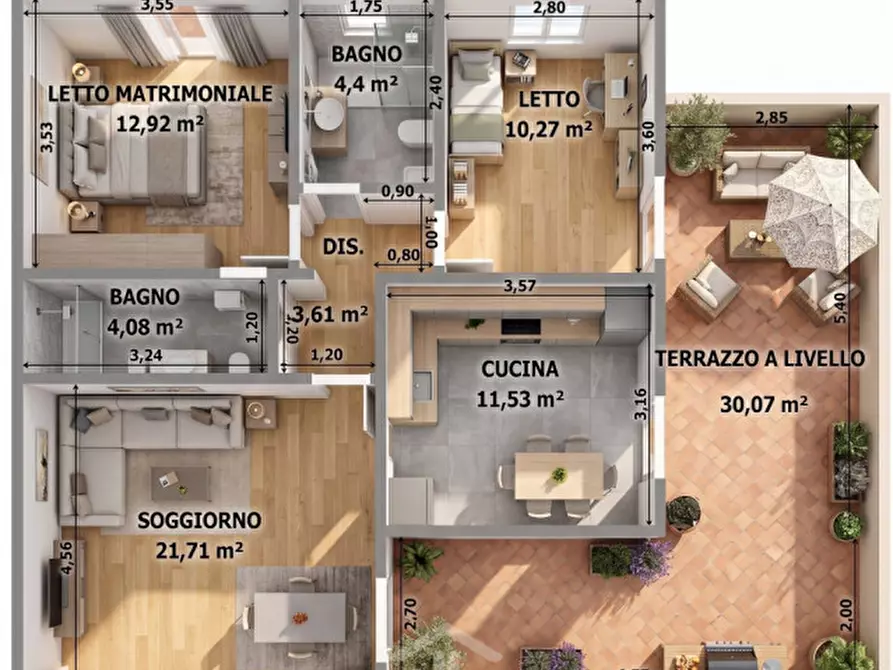 Immagine 44 di Appartamento in vendita  in Via Donatello a Lecce