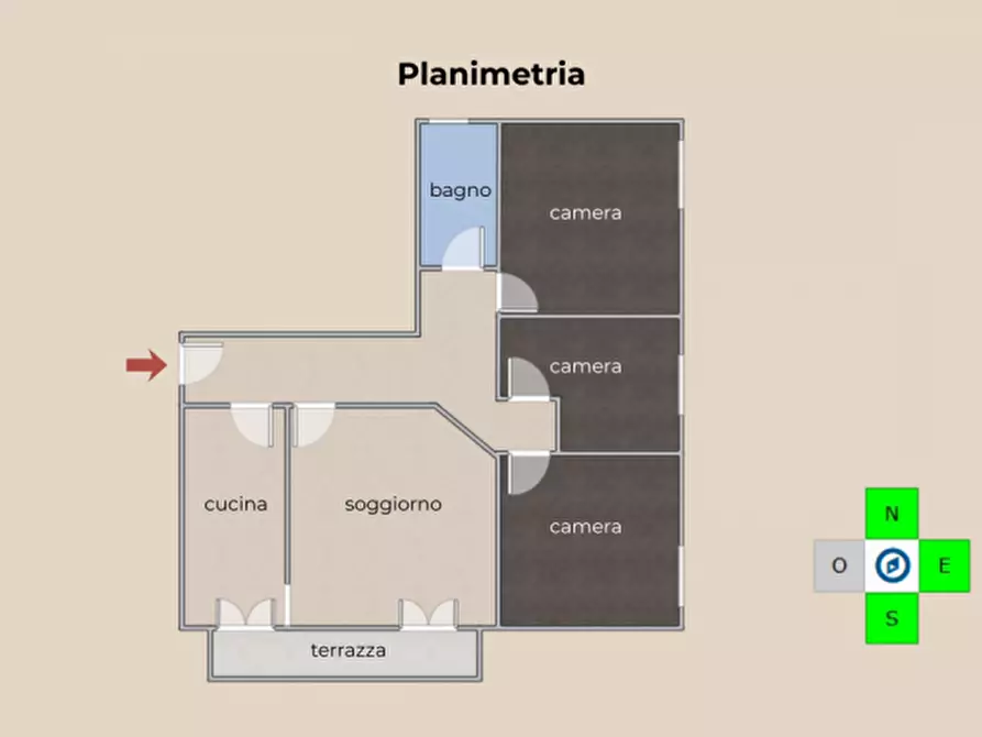 Immagine 22 di Appartamento in vendita  in Via Sile a Casier