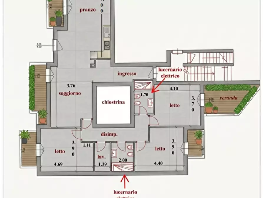 Immagine 26 di Casa bifamiliare in vendita  in Via Giulio Cesare Vanini a Cavallino
