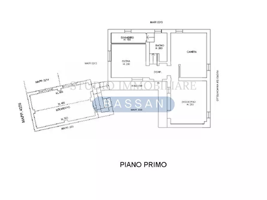 Immagine 25 di Casa indipendente in vendita  in Via Montello 43 a Albizzate