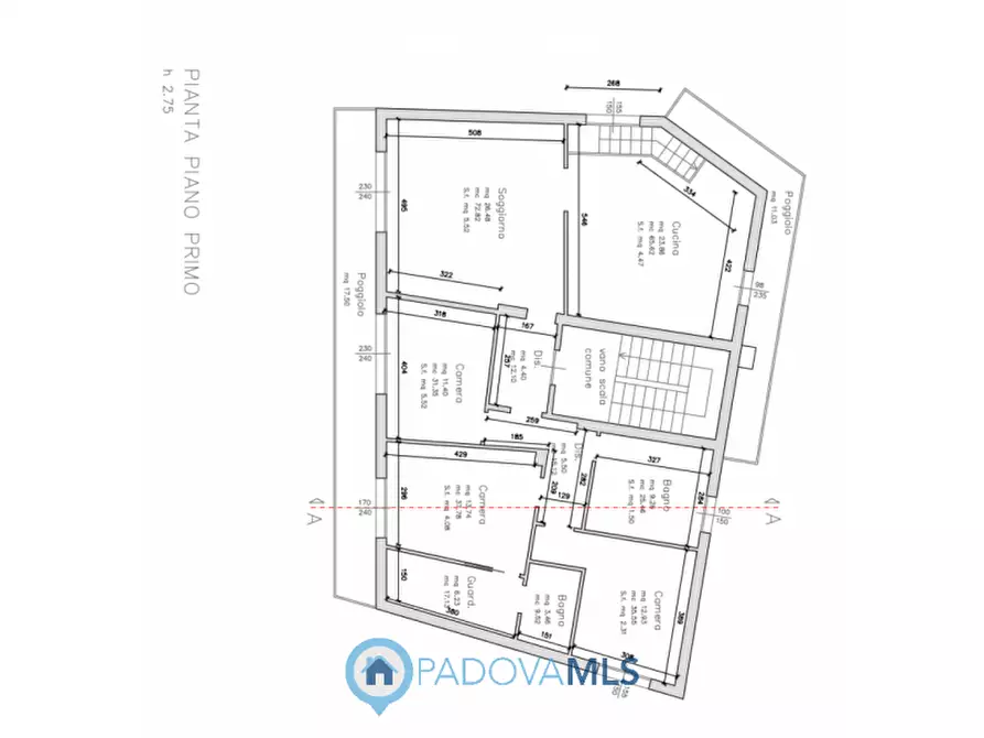 Immagine 43 di Casa bifamiliare in vendita  in via umago a Padova
