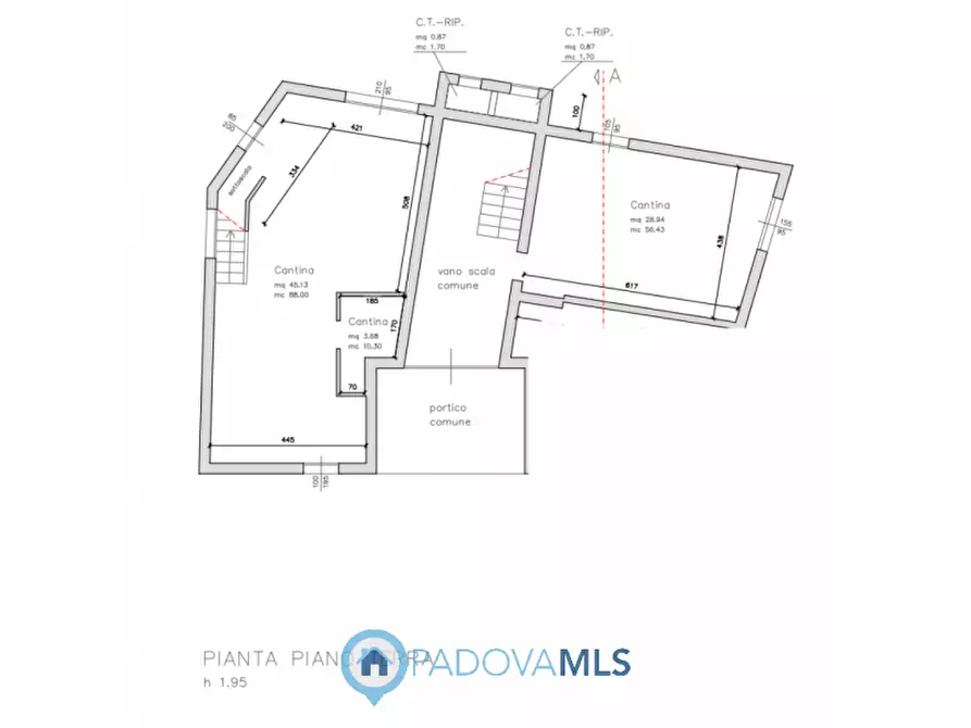 Immagine 44 di Casa bifamiliare in vendita  in via umago a Padova