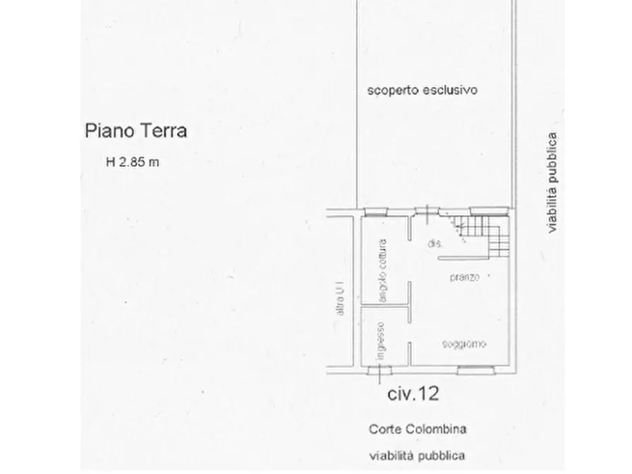 Immagine 4 di Villetta a schiera in vendita  in Corte Colombiana 12 a Venezia