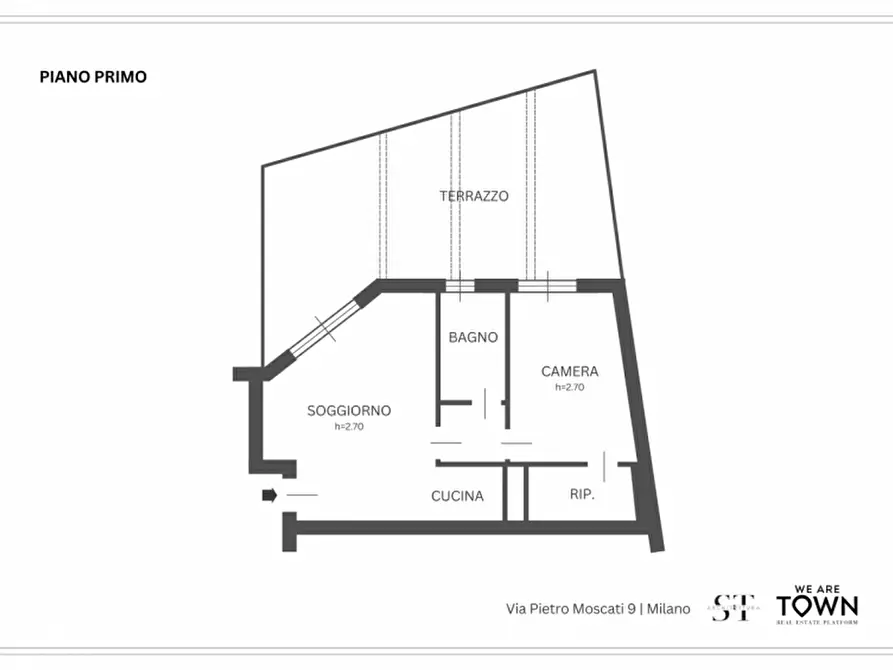 Immagine 45 di Appartamento in vendita  in Via Pietro Moscati 9 a Milano