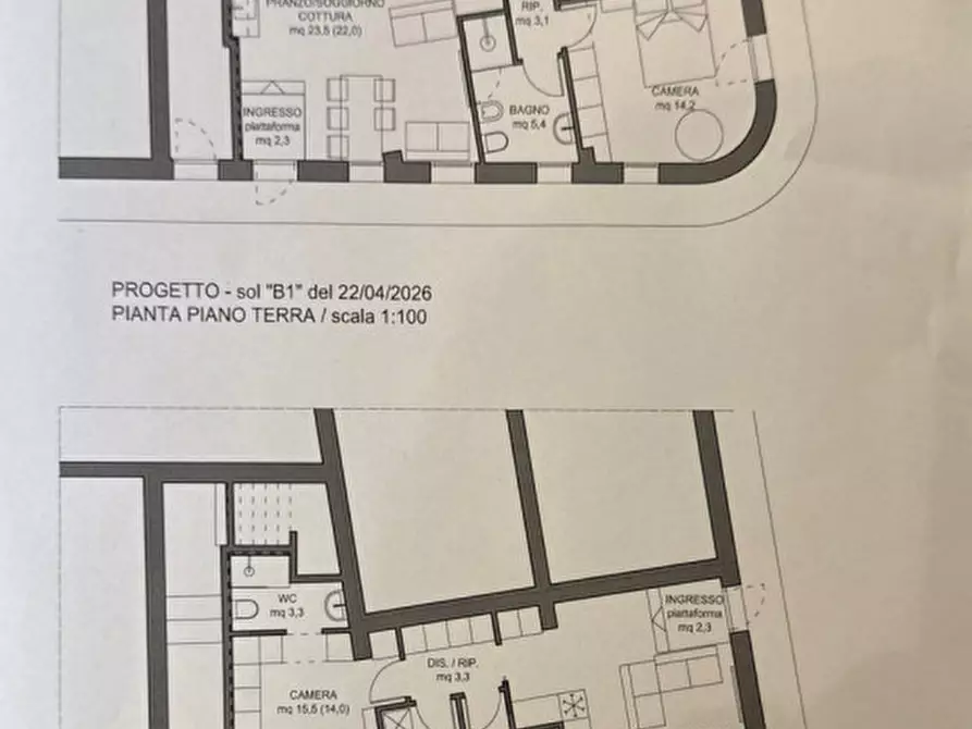Immagine 1 di Ufficio in vendita  in via andrea costa 55 a Venezia