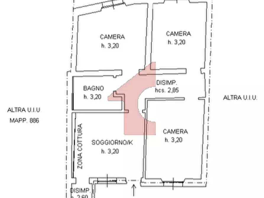 Immagine 61 di Appartamento in affitto  in Via Farini a Parma